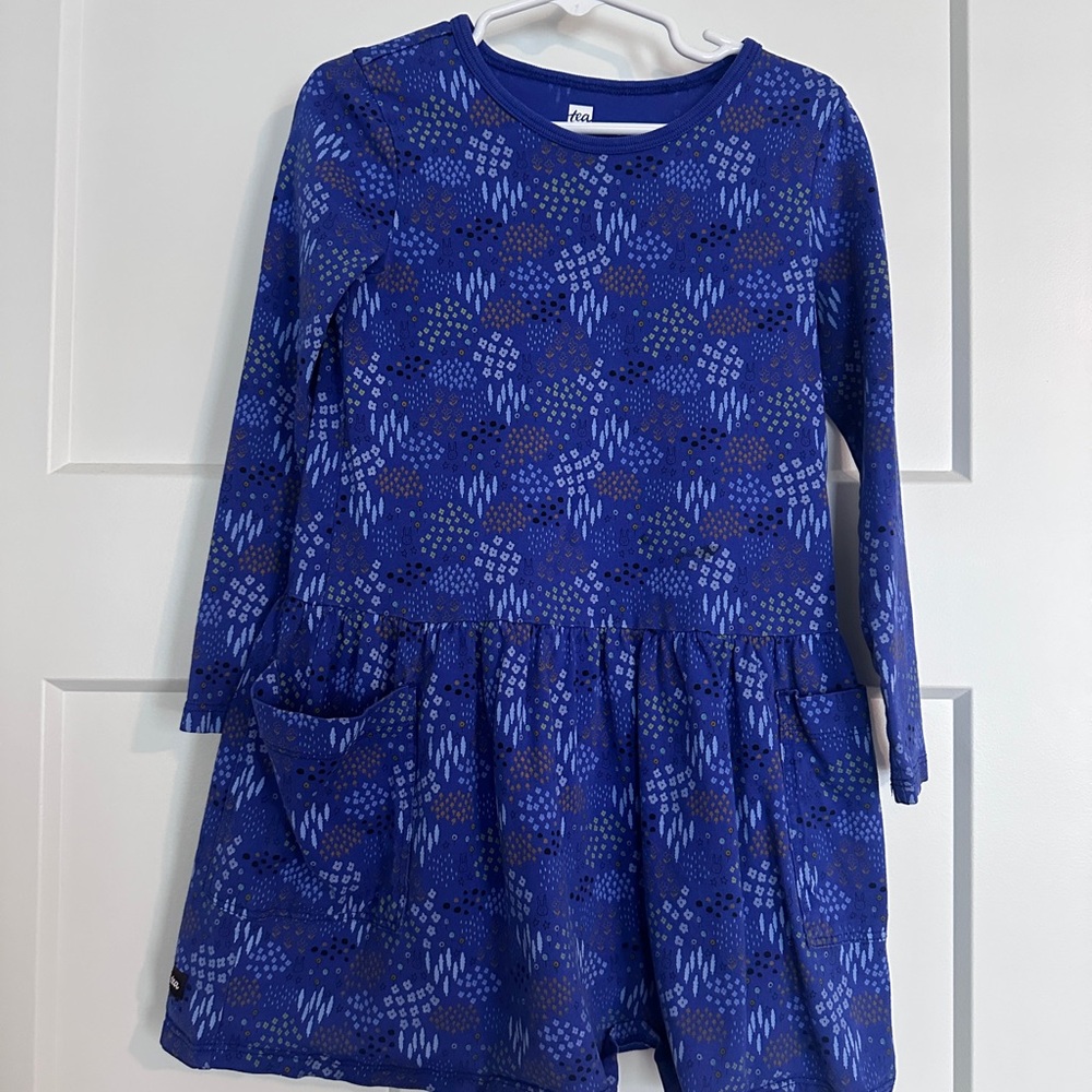 Tea Collection drop waist patterned dress